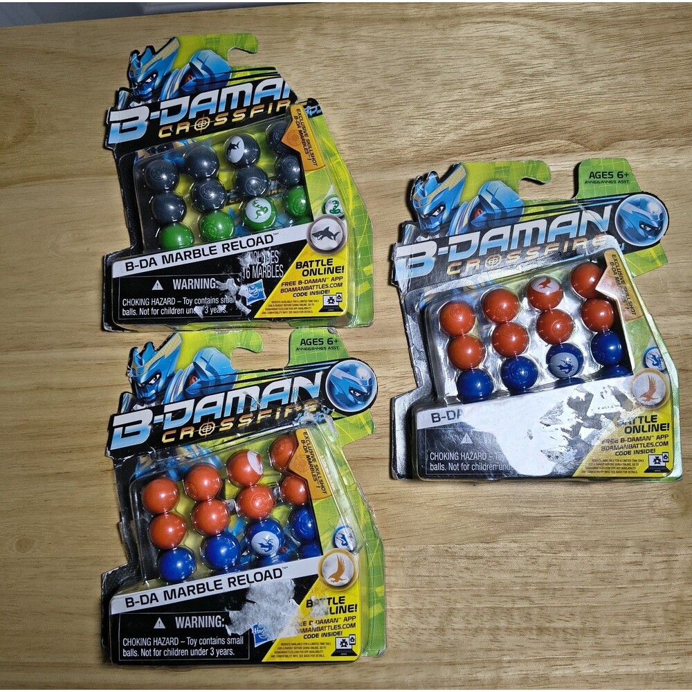 B-Daman CrossFire B-DA Marble Reload 3 Pack